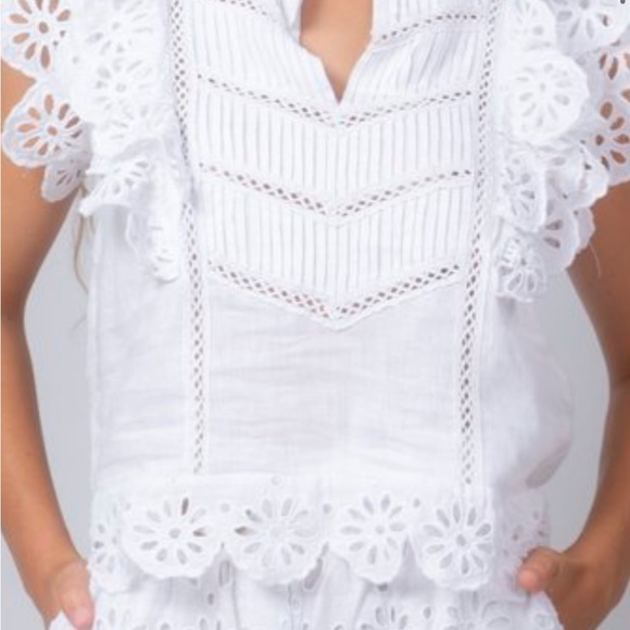 Place Nationale. Eyelet details. Size small - Picture 5 of 7